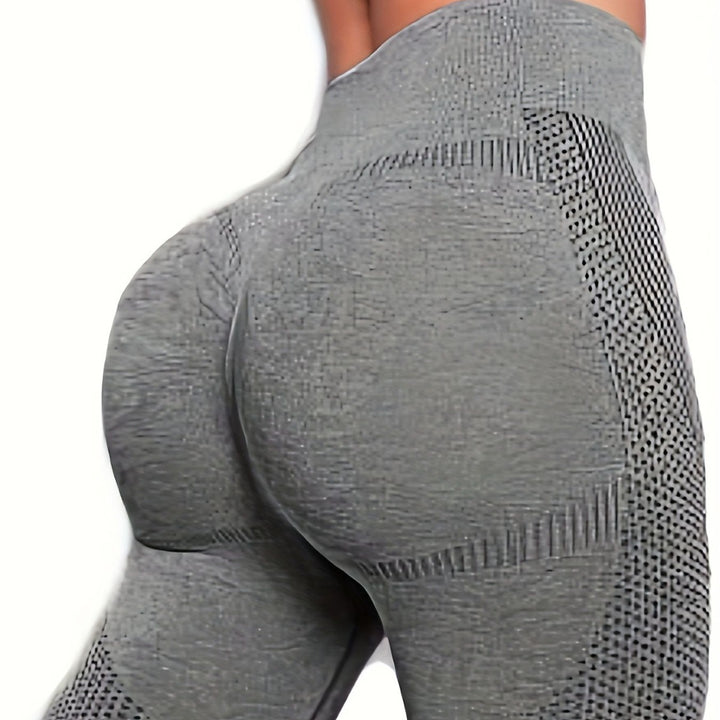 Damen Sport-Leggings mit hohem Bund und atmungsaktivem Design Drune