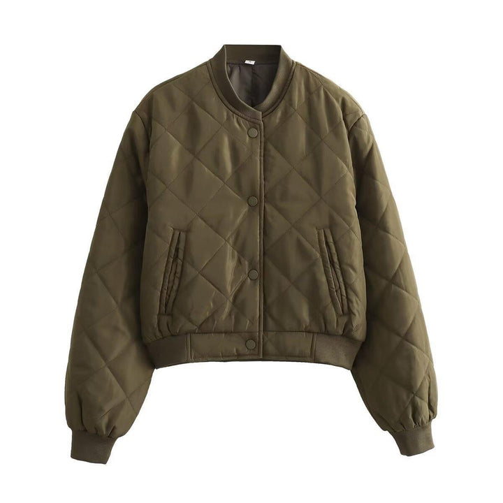 Damen gesteppte Übergangsjacke mit komfortablem Schnitt und praktischen Taschen Drune