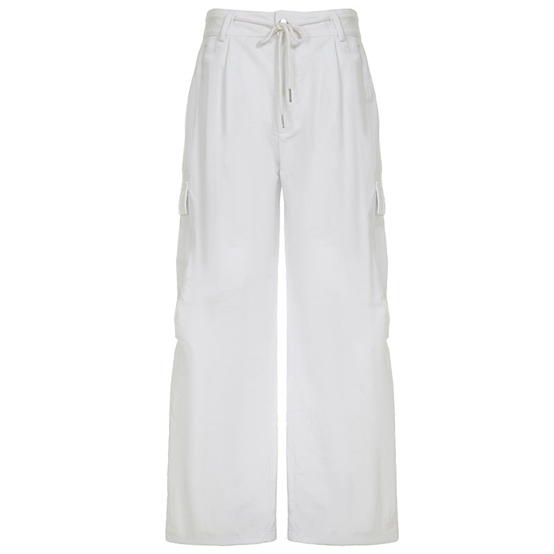 Damen Cargo-Hose mit lässigem Schnitt und praktischen Seitentaschen Drune