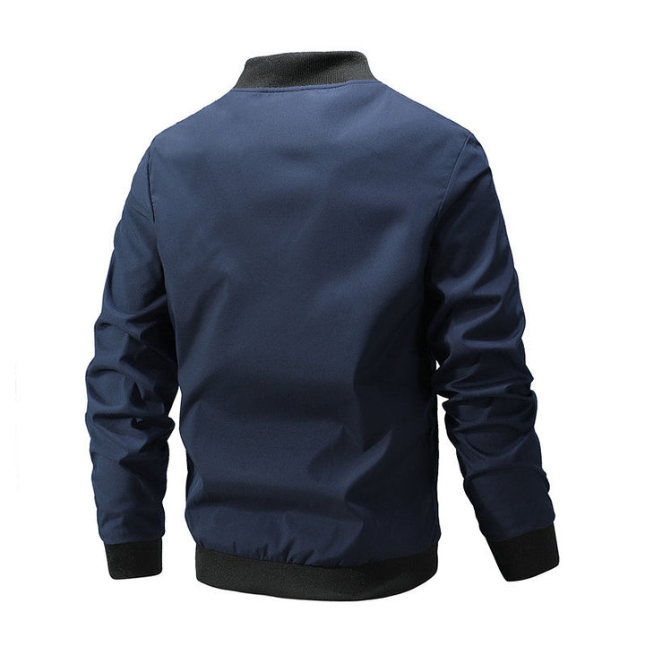 Herren stylische Übergangsjacke mit elastischen Ärmelbündchen und atmungsaktiven Materialien Drune