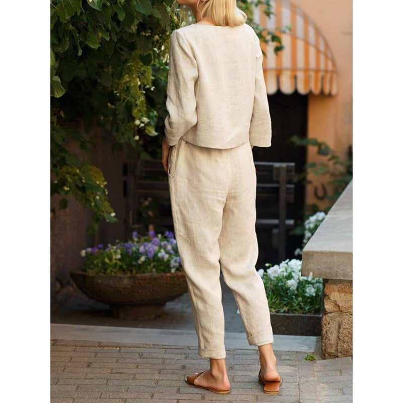 Damen Elegantes und luftiges Zweiteiler-Set Drune