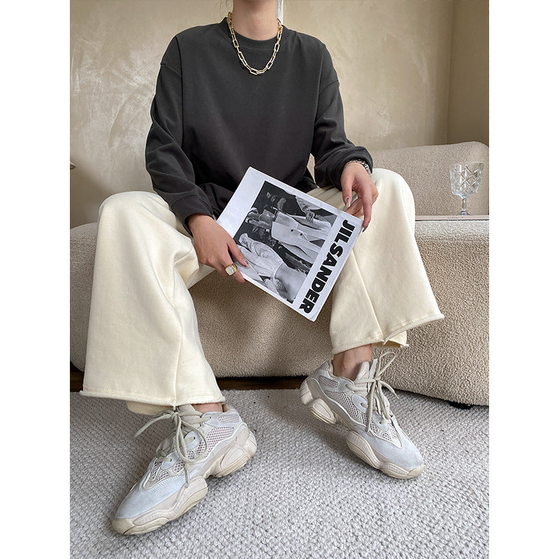 Damen Moderner Oversized Pullover Drune
