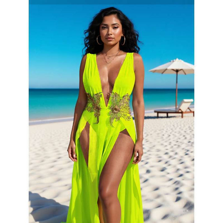 Damen Strandkleid Drune