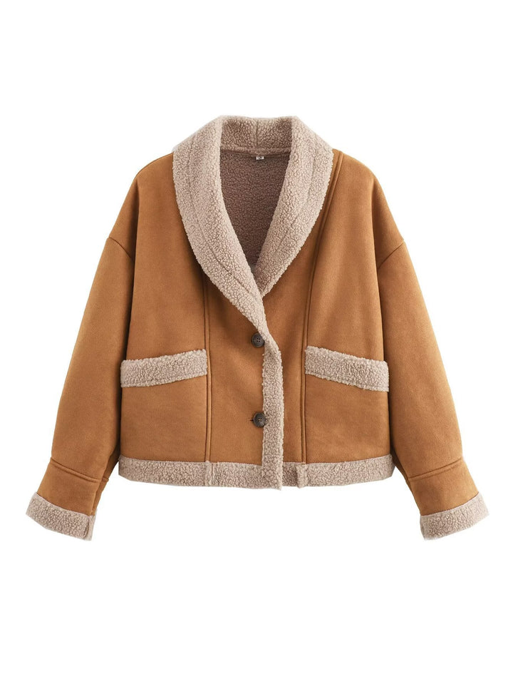 Damen Steppjacke mit weichem Innenfutter und praktischen Taschen Drune