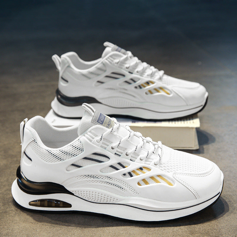 Damen Sportliche Sneakers mit atmungsaktiven Mesh-Einsätzen und dämpfender Sohle Drune