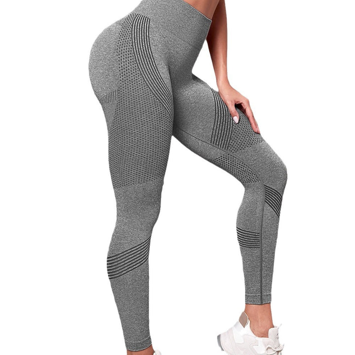 Damen Sportliche Leggings mit hoher Taille Drune