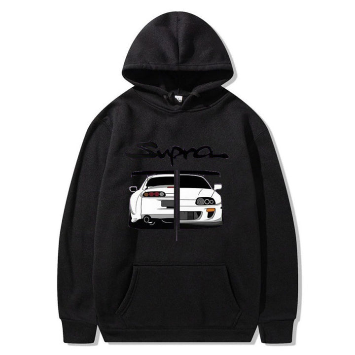 Damen Kapuzenpullover mit einzigartigem Design und bequemen Kängurutaschen Drune