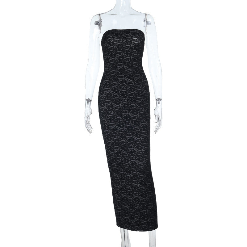 Damen Maxi-Rock aus eleganter Spitze mit figurschmeichelndem Schnitt Drune