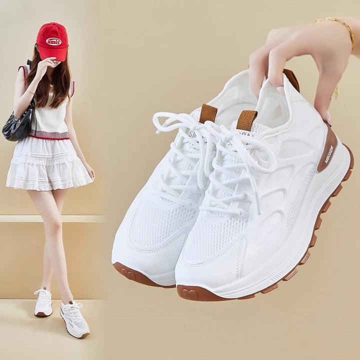 Damen Sportliche Lauf Sneakers Drune
