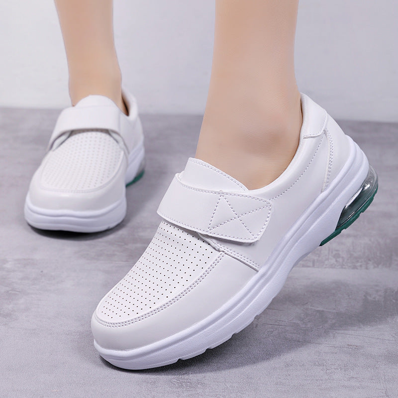 Herren nan orthopädische Komfort-Slipper mit Klettverschluss und sichtbarem Luftkissen Drune