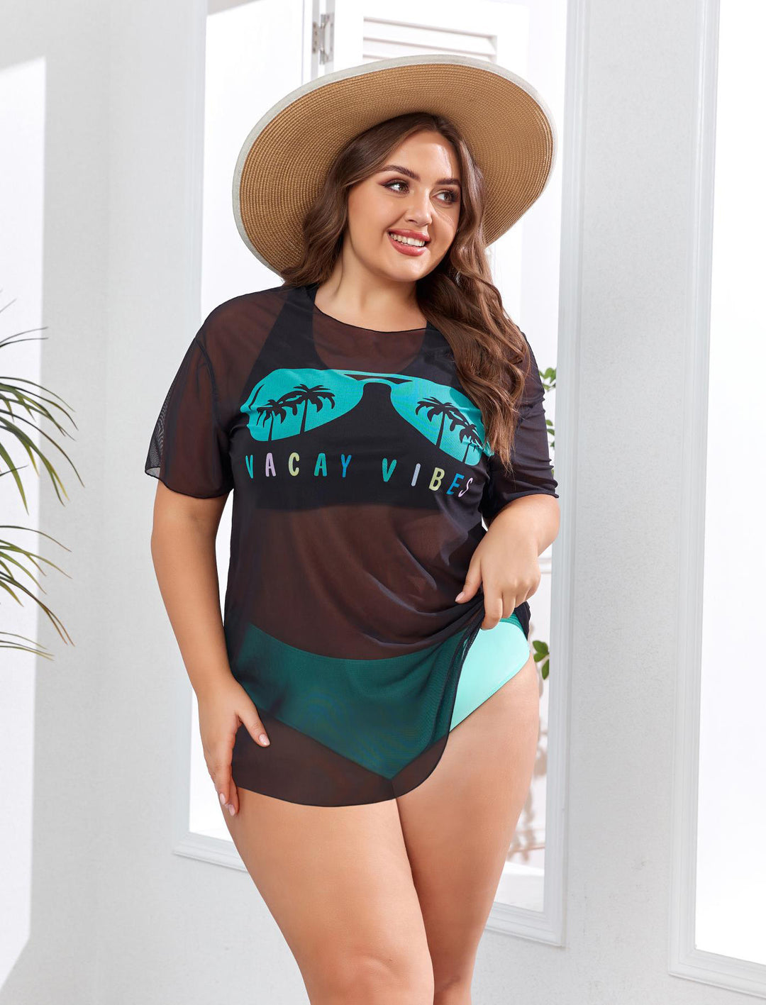 Damen Sportliches Bikini-Set mit leichtem Oberteil und modischem Design Drune