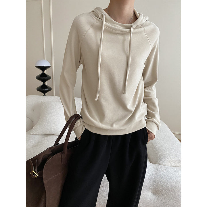Damen lässiger Kapuzenpullover mit eleganter Passform und praktischen Details Drune