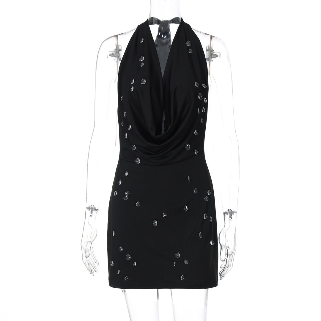 Damen Raffiniertes Minikleid mit verführerischem Dekolleté Drune