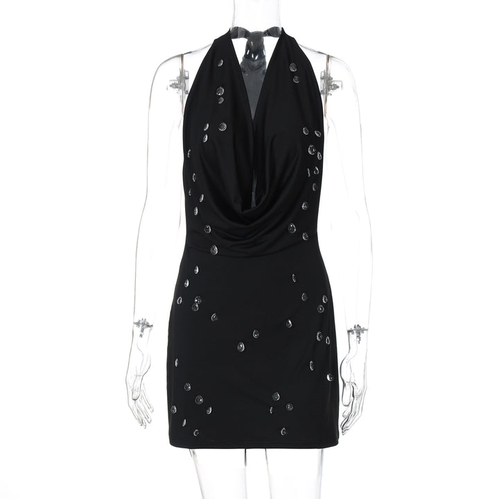 Damen Raffiniertes Minikleid mit verführerischem Dekolleté Drune