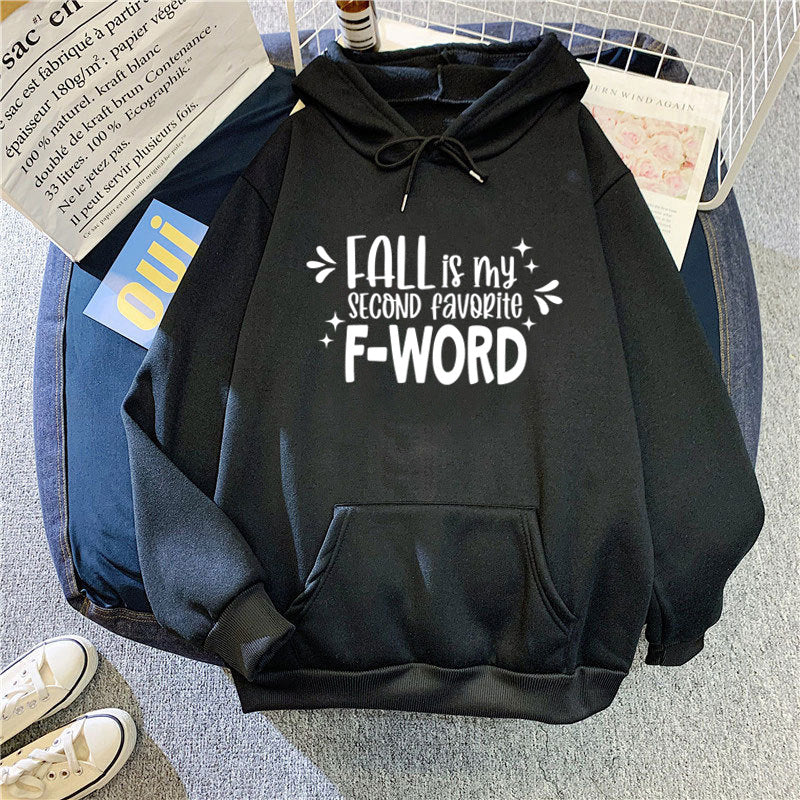 Damen Kapuzenpullover mit witzigem Spruch und lässigem Schnitt Drune