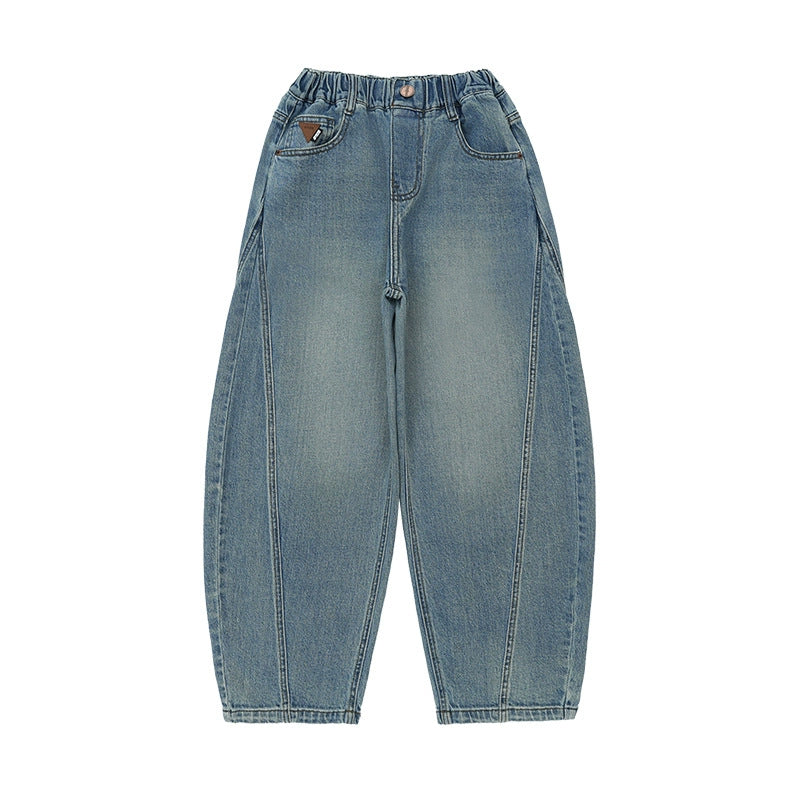 Damen weite Jeans Drune