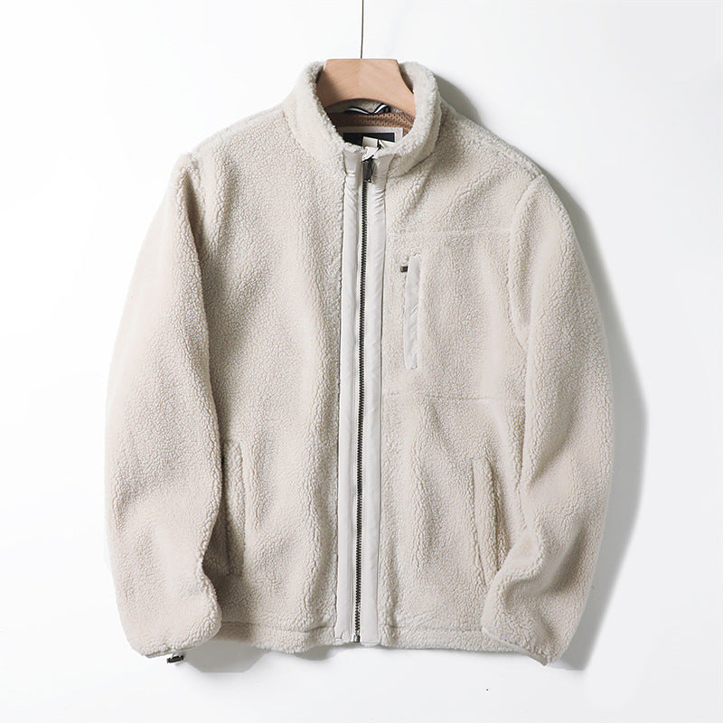 Damen Fleecejacke mit hohen Kragen und praktischen Reißverschlusstaschen Drune