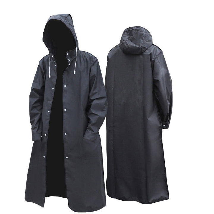 Drune | Unisex Lang Regenmantel