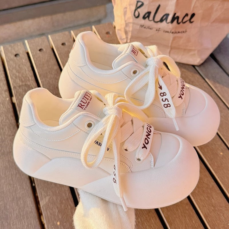 Damen Plattform Sneaker mit modernem Design und dämpfender Sohle Drune