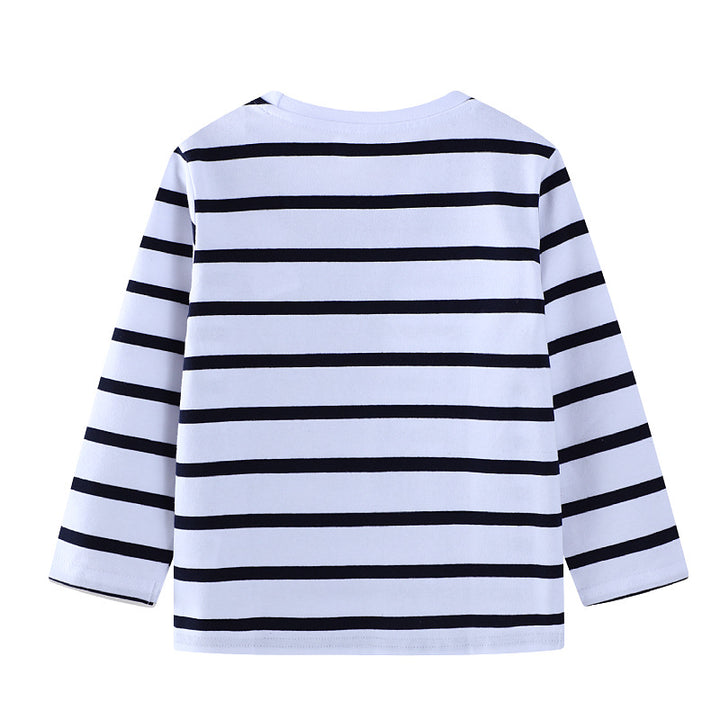 Jungen Langarmshirt mit verspielten Tierapplikationen Drune