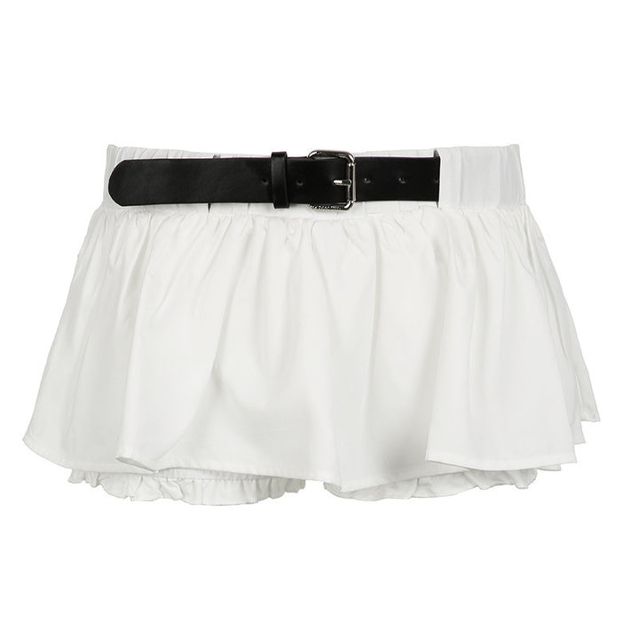 Damen verspielte Shorts mit regulierbarem Gummizug und tailliertem Design Drune