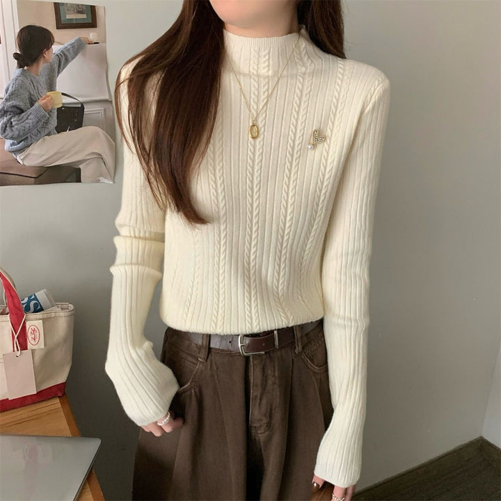 Damen Strickpullover Drune