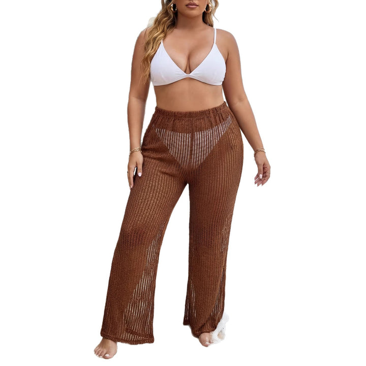 Damen lässige Strickstrandhose Drune
