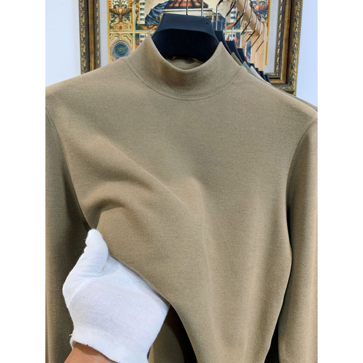 Damen Stehkragen Pullover aus weicher Baumwollmischung Drune
