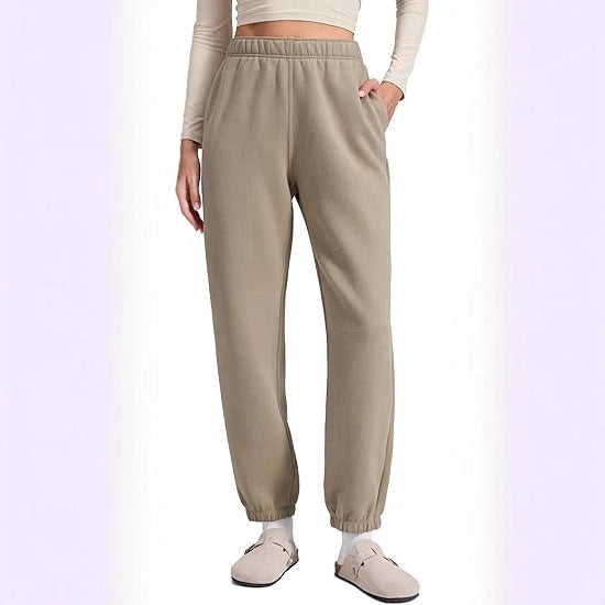 Damen Sweatpants mit elastischem Bund Drune