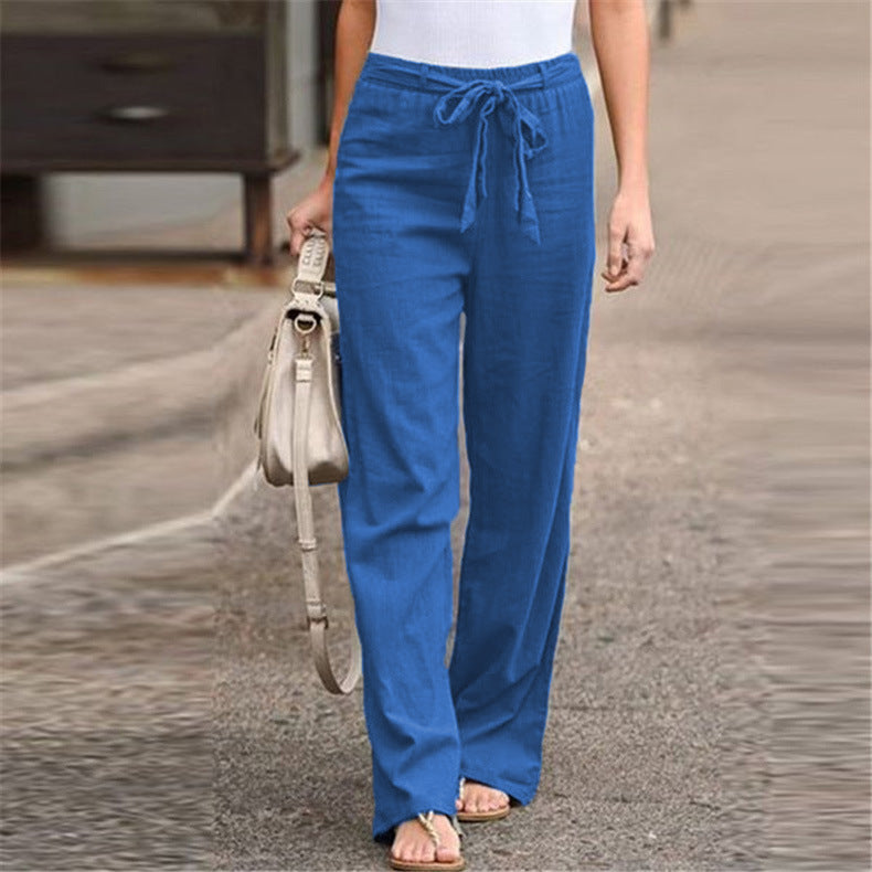 Damen Leichte und lockere Sommerhose Drune