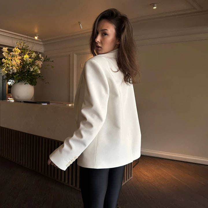 Damen eleganter Oversize-Blazer Drune