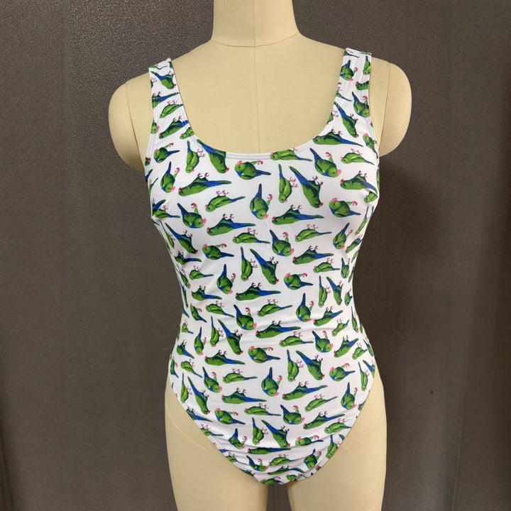Damen Eleganter Einteiler mit floralem Muster Drune