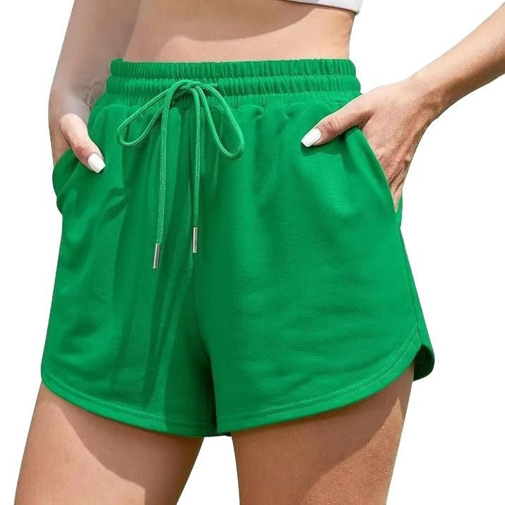 Damen Freizeithosen im lässigen Schnitt mit elastischem Bund und seitlichen Taschen Drune