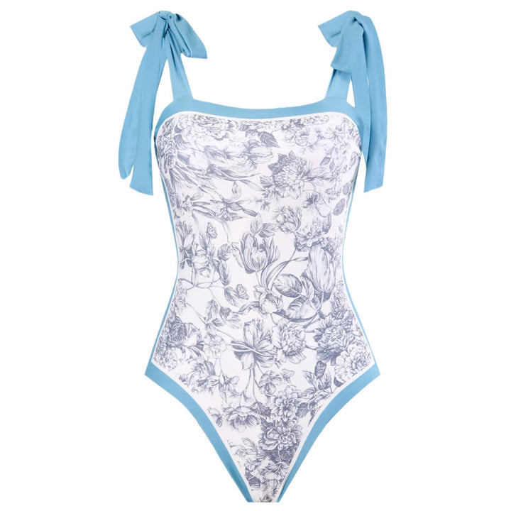 Damen Maxirock mit floralen Mustern und voluminösem Schnitt Drune