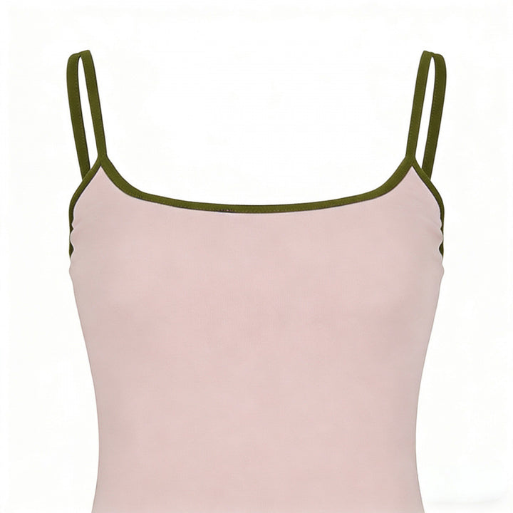 Damen Sportliches Top und Minirock-Set mit verstellbarem Bund Drune