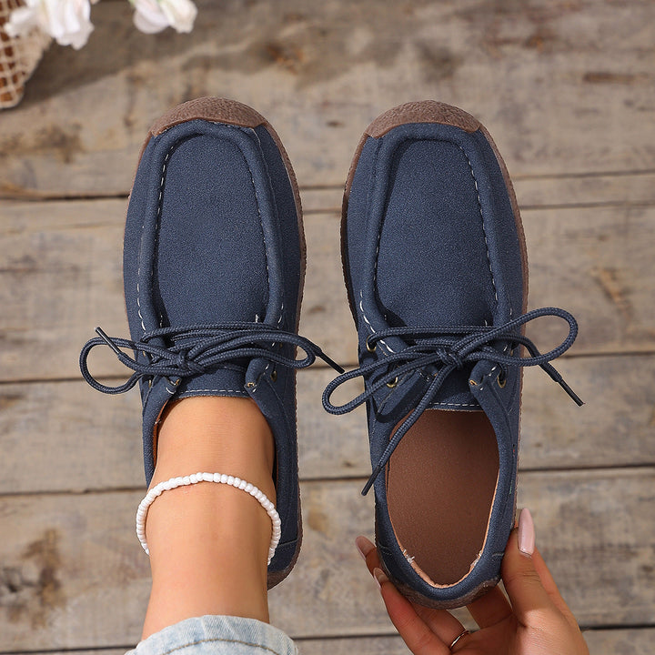 Damen Sneakers im lässigen Design mit komfortabler Schnürung und rutschfester Sohle Drune