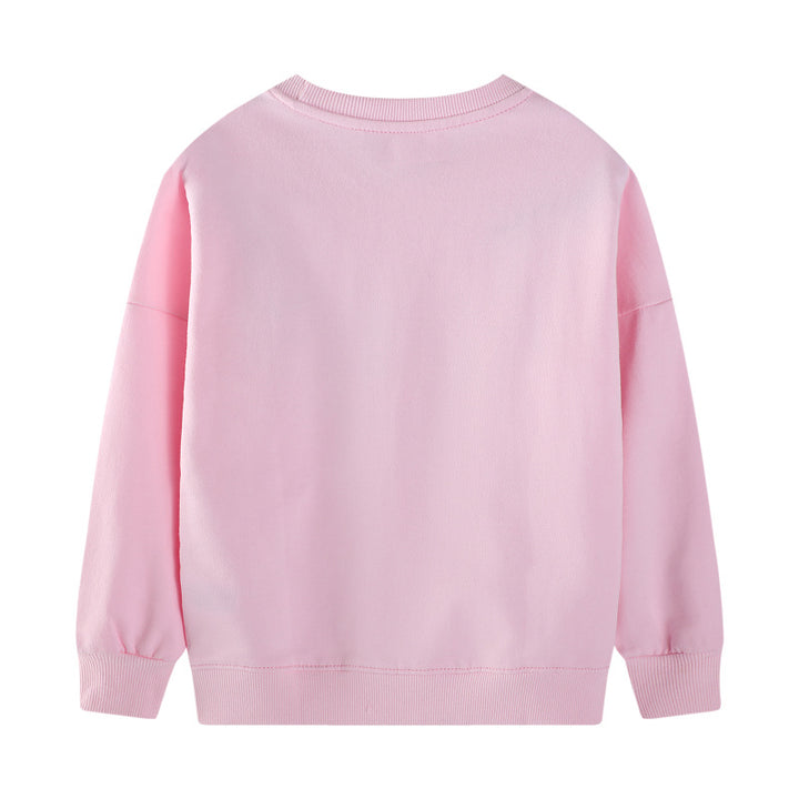 Mädchen Sweatshirt mit buntem Tier- und Motivdruck Drune
