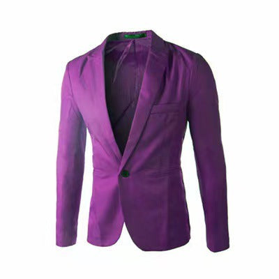 Herren Casual Sakko Baumwolle