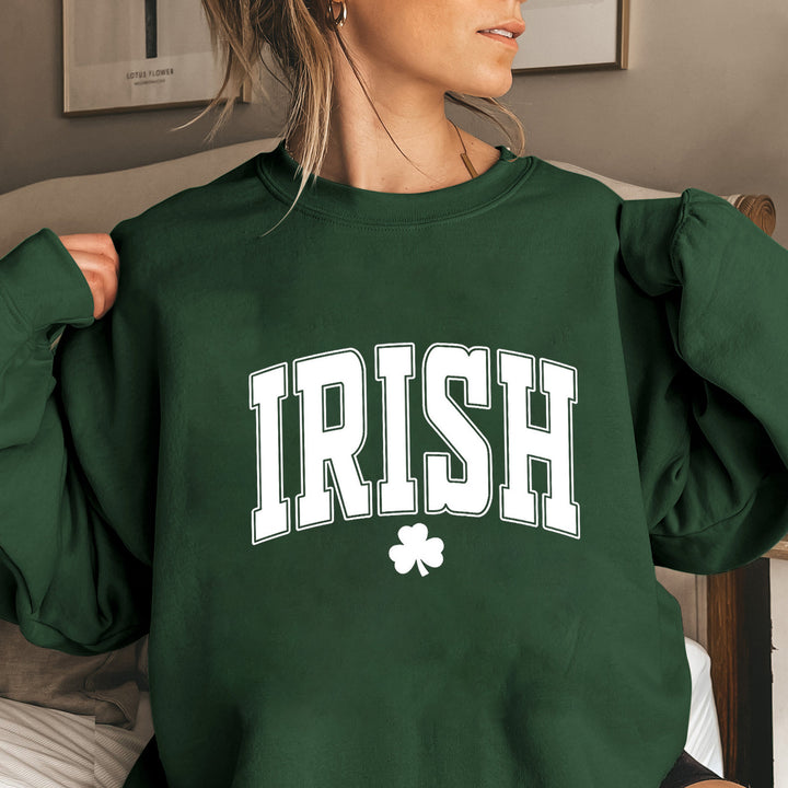 Damen Sweatshirt mit aktuellen irischen Design-Highlights Drune