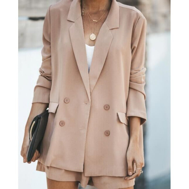 Damen Blazer mit elegantem Schnitt und modischen Details Drune
