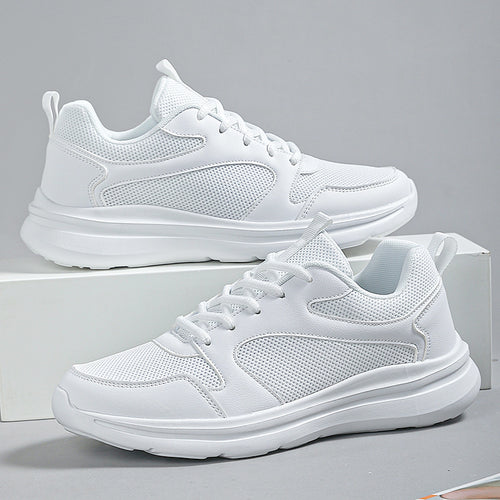 Damen nan atmungsaktiver Netz-Sneaker mit dämpfender Leichtsohle und gepolstertem Fersenkragen Drune