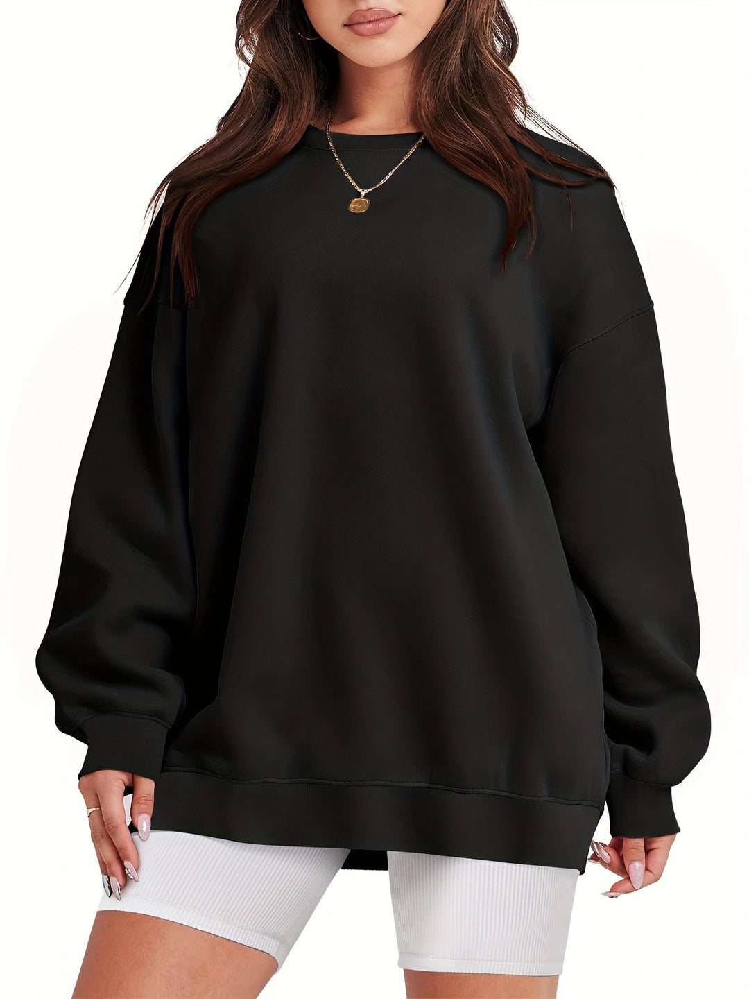Damen Oversized Sweatshirt mit lässigem Schnitt Drune