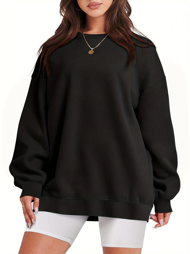 Damen Oversized Sweatshirt mit lässigem Schnitt Drune