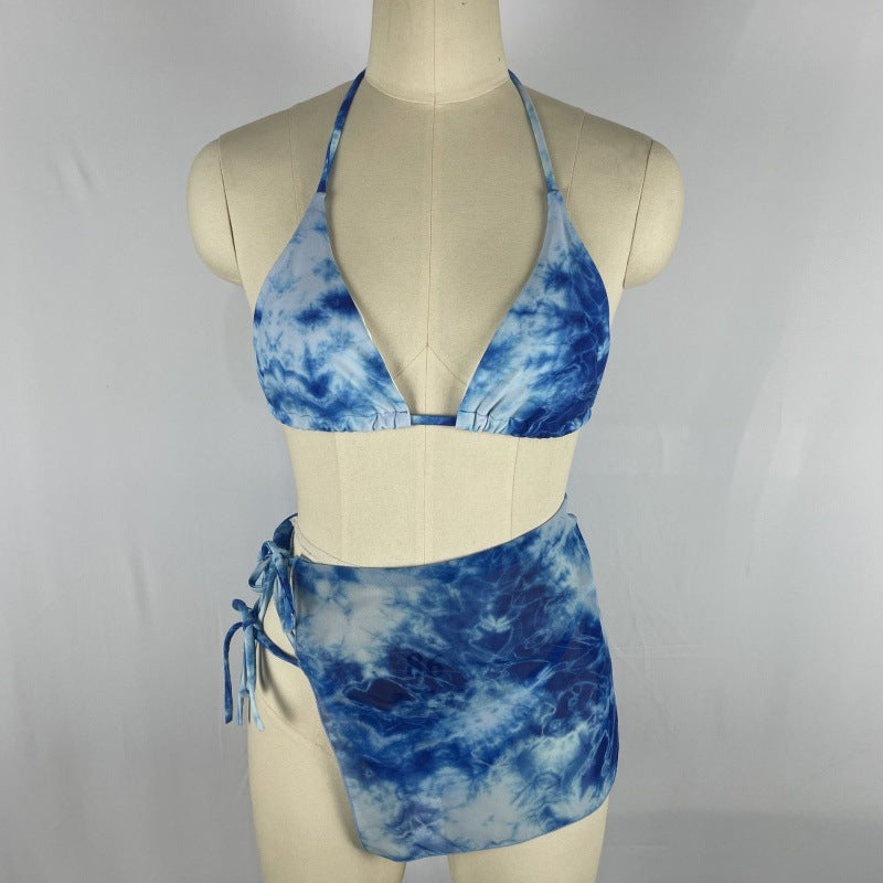 Damen Bikini mit Wickelrock Drune