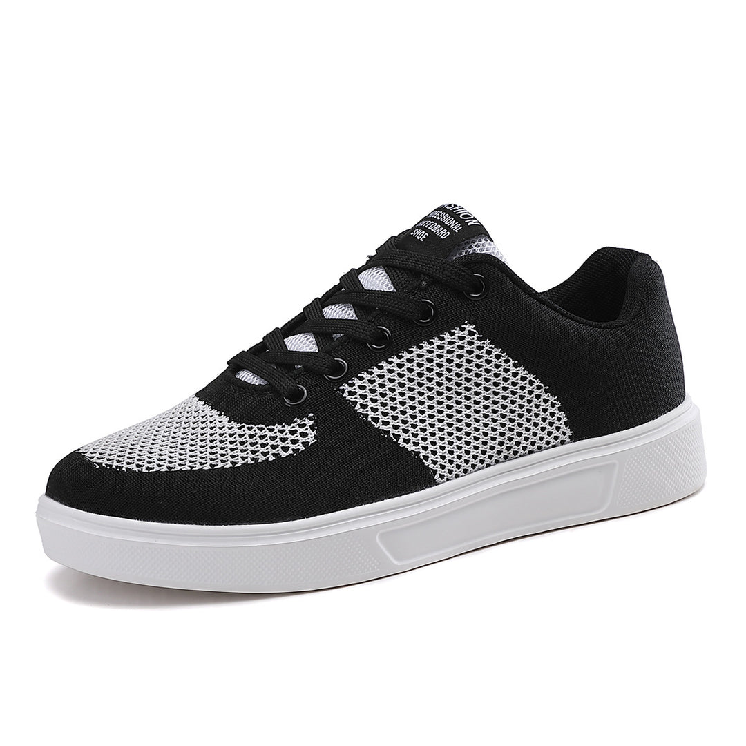Unisex nan leichter urbaner Strick-Freizeit-Sneaker mit atmungsaktivem Obermaterial und flexibler Leichtsohle Drune