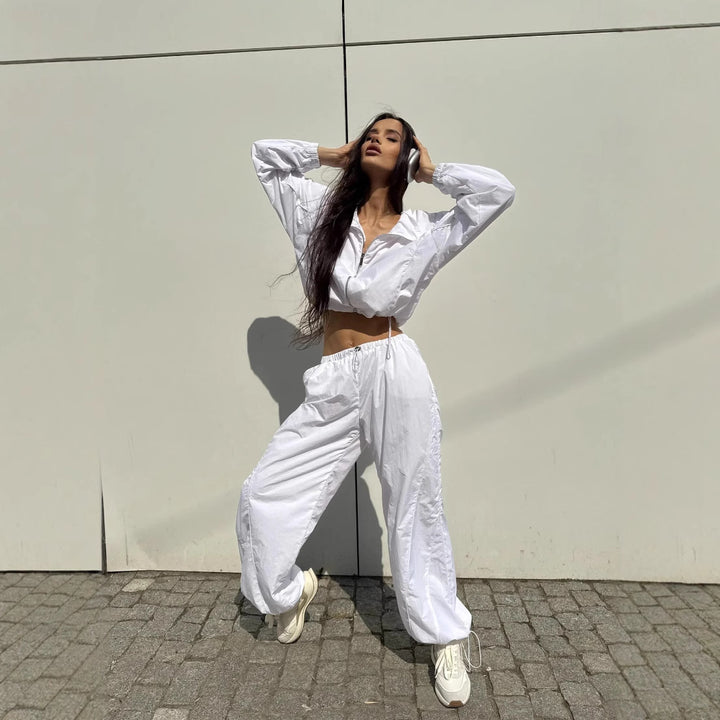 Damen Kurzjacke im Sportlichen Stil Drune