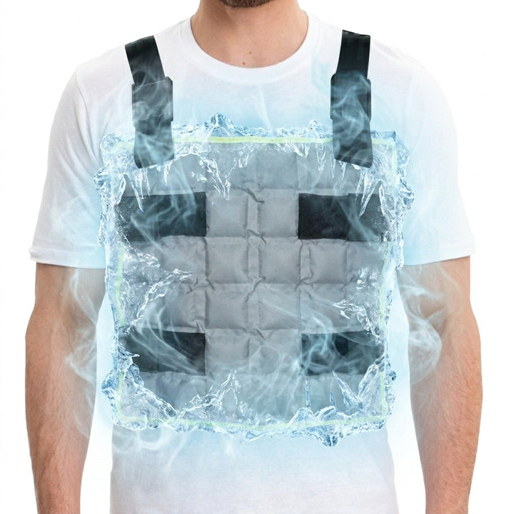 Herren nan bedrucktes T-Shirt mit dreidimensionalem Frostpaneel-Print Drune