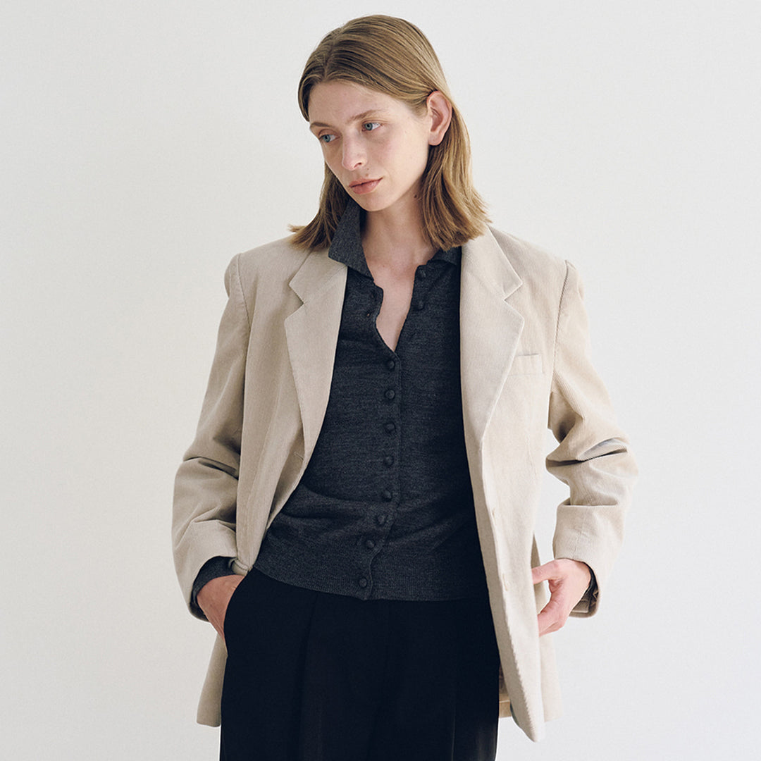 Damen Eleganter Vintage-Sakko Drune