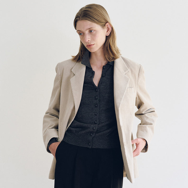 Damen Eleganter Vintage-Sakko Drune