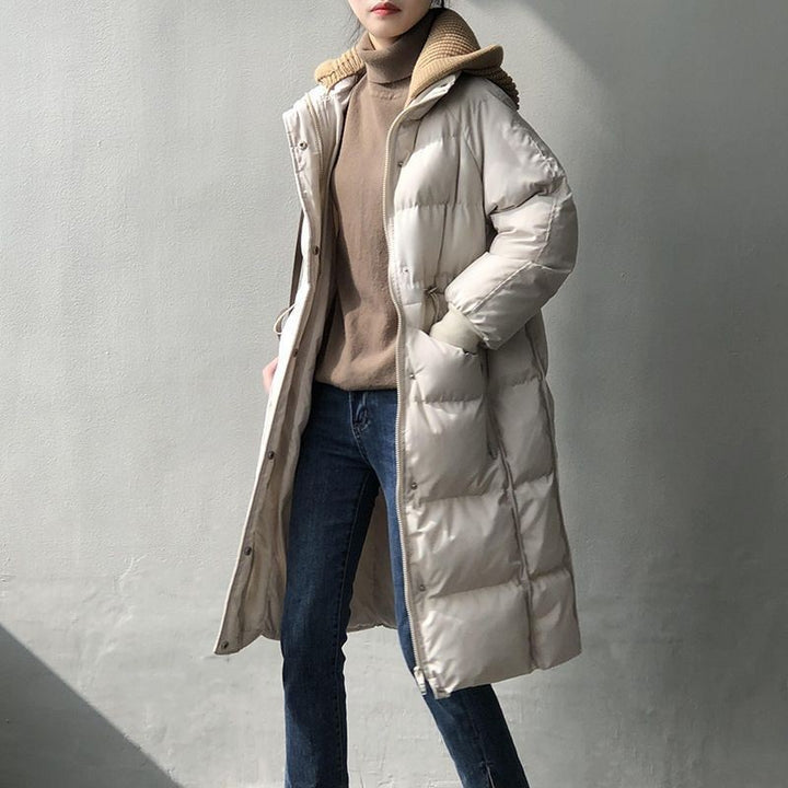 Drune | Gefütterte Jacke für Frauen Schwarz Warm und Bequem